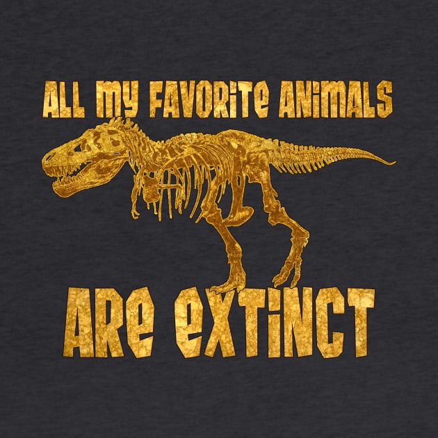 All My Fav Animals Are Extinct - T. Rex by Viergacht